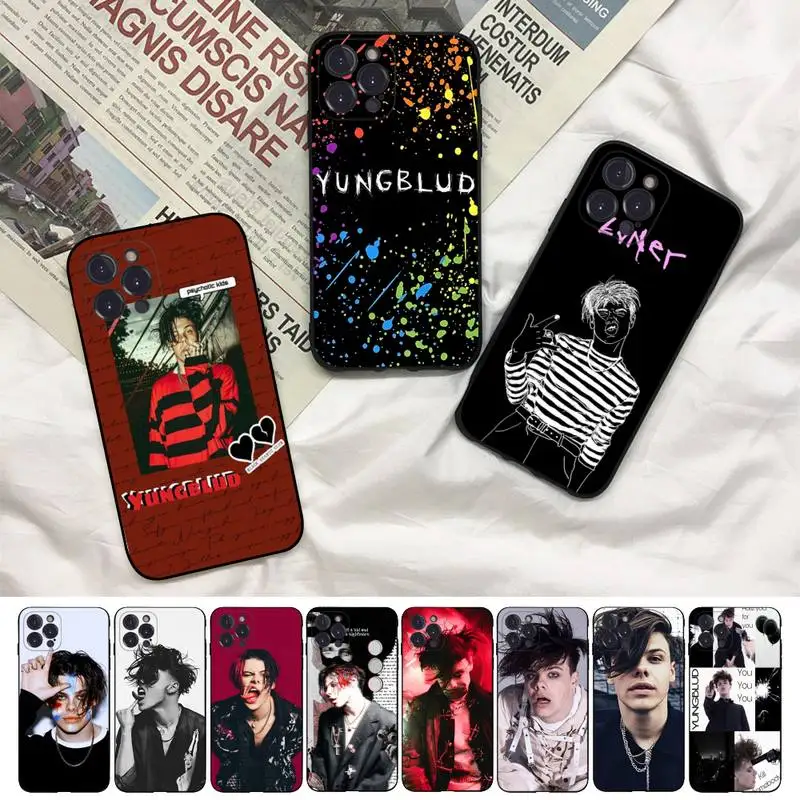 Yungblud Phone Case For iPhone 8 7 6 6S Plus X SE 2020 XR XS 14 11 12 13 Mini Pro Max Mobile Case