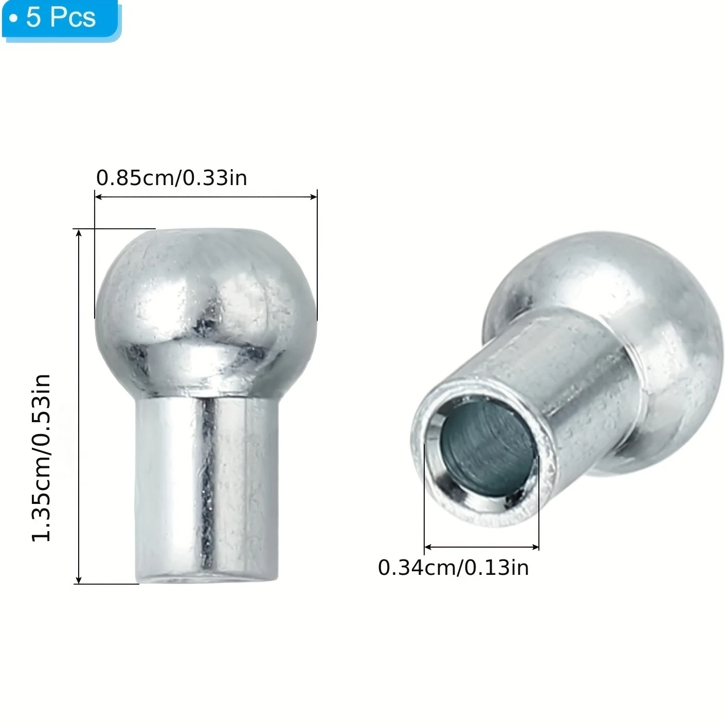 5pcs Fitness Wire Rope Joint Replacement Accessories, 5Mm Cable Fitness Equipment Gym Accessories