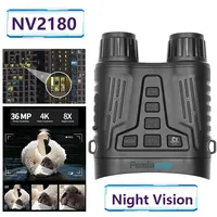 4K Binoculars Night Vision 3.2 inch TFT screen 1080P HD Video Recording 8X digital Zoom Infrared for Hunting Camping NV2180