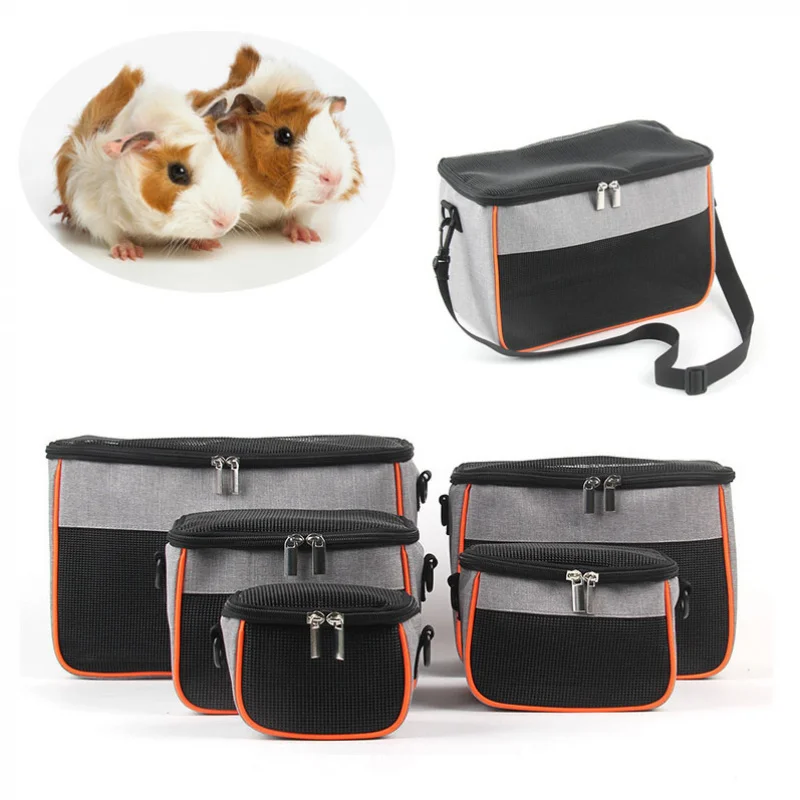 

Переноска-переноска из морской свинки и сахара, устойчивый к царапинам рюкзак Оксфорд со скрытой спинкой, дышащая сумка для нескольких домашних животных, маленькая домашняя одежда