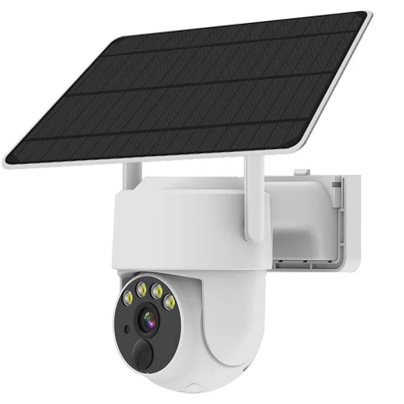 3mp Camera Wifi Outdoor Free Delivery Surveillance Cctv Camera Manufacturer 5000mah Battery 3w Solar Powered Security Camera