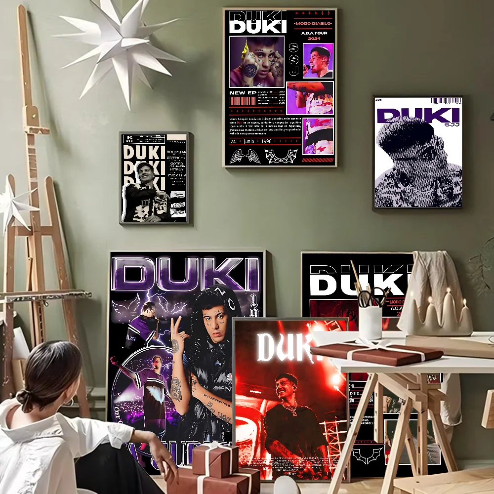 

D-Duki Singer Anime Posters Sticky HD Quality Wall Art Retro Posters For Home Kawaii Room Decor