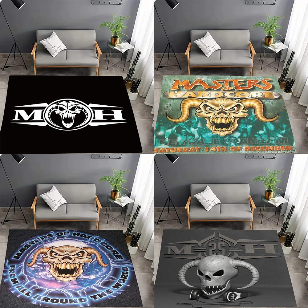 Masters Of Hardcores Printed Carpet Nonslip Multi Function carpet Living Room Rugs Entrance Floor mat Home Kitchen Hallway Decor