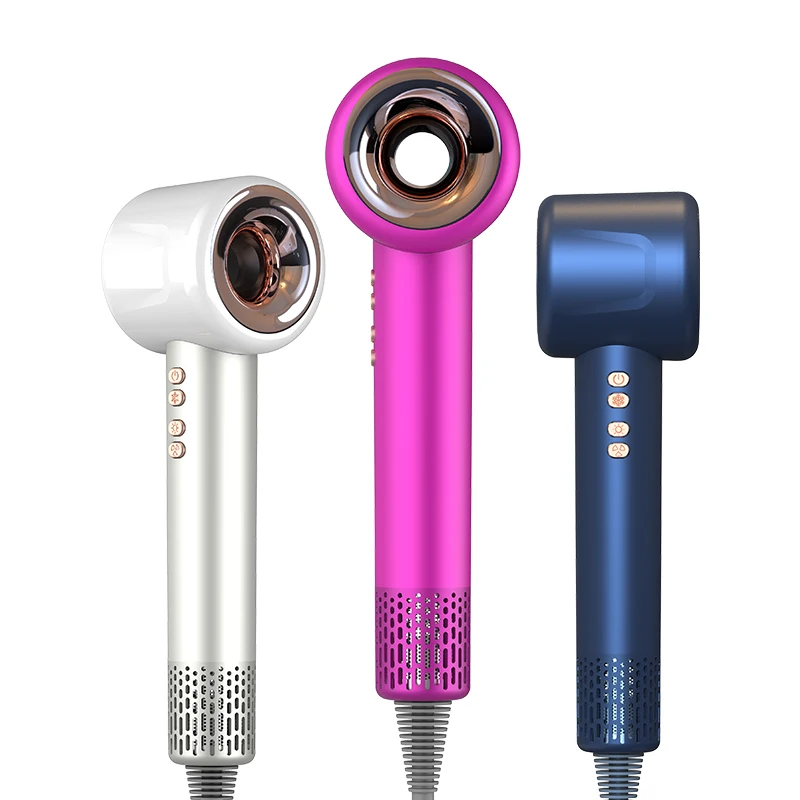 

Professional 2000W High-Speed Hair Dryer with 110000 RPM Fast Dry 50Million Negative Ionic Electric Diffuser Nozzle Salon Use