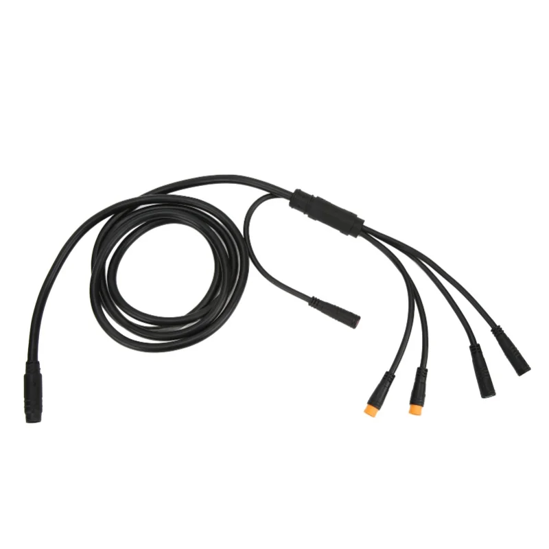 

Bike 15A Waterproof Controller With S810 Panel 130X Thumb Throttle 8C Speed Assist Brake Handle 1 To 5 Connector Tail Lamp For