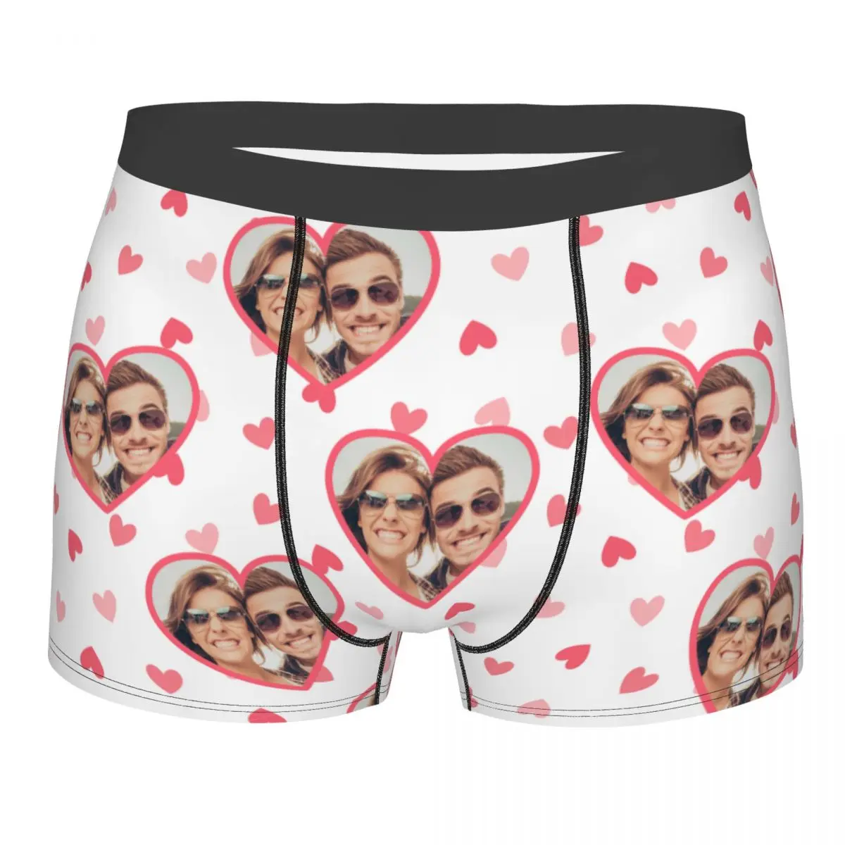 Regalo di anniversario per lui slip Boxer da uomo personalizzati per il marito foto personalizzata intimo pantaloncini morbidi per il fidanzato