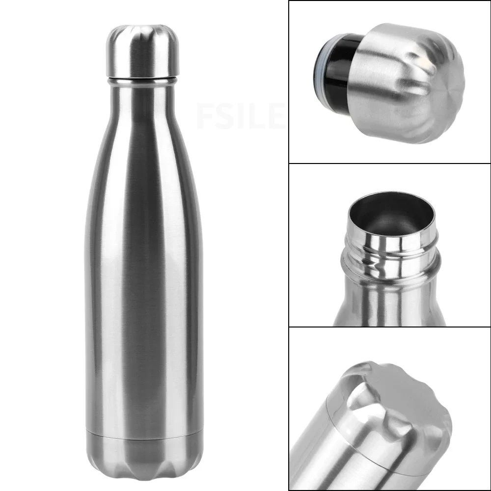 500ml For Sport Bottles Double-Wall Insulated Vacuum Flask BPA Free Thermos Stainless Steel Water Bottle Cola Water Beer Thermos