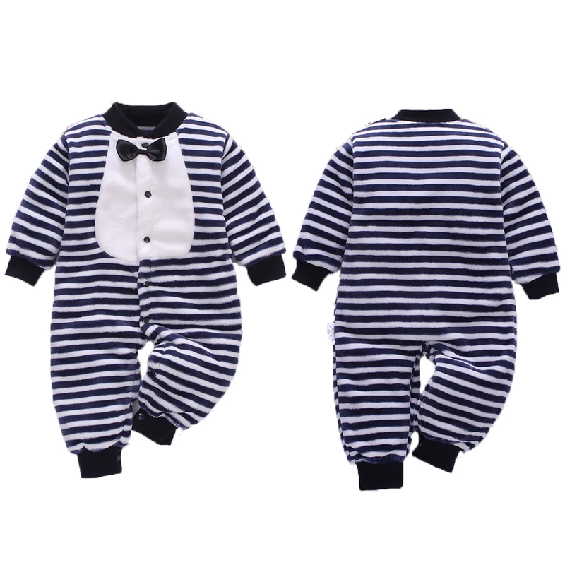 Newborn Baby Spring Winter Clothes Infant Jacket for Girls Jumpsuit for Boys Soft Flannel Bebe Romper Baby Clothes 0-18 Month