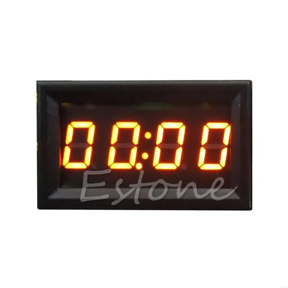 

581E Auto Electronic Clock Dashboard Digital Display Clock 12V/24V Mini Clock Watch