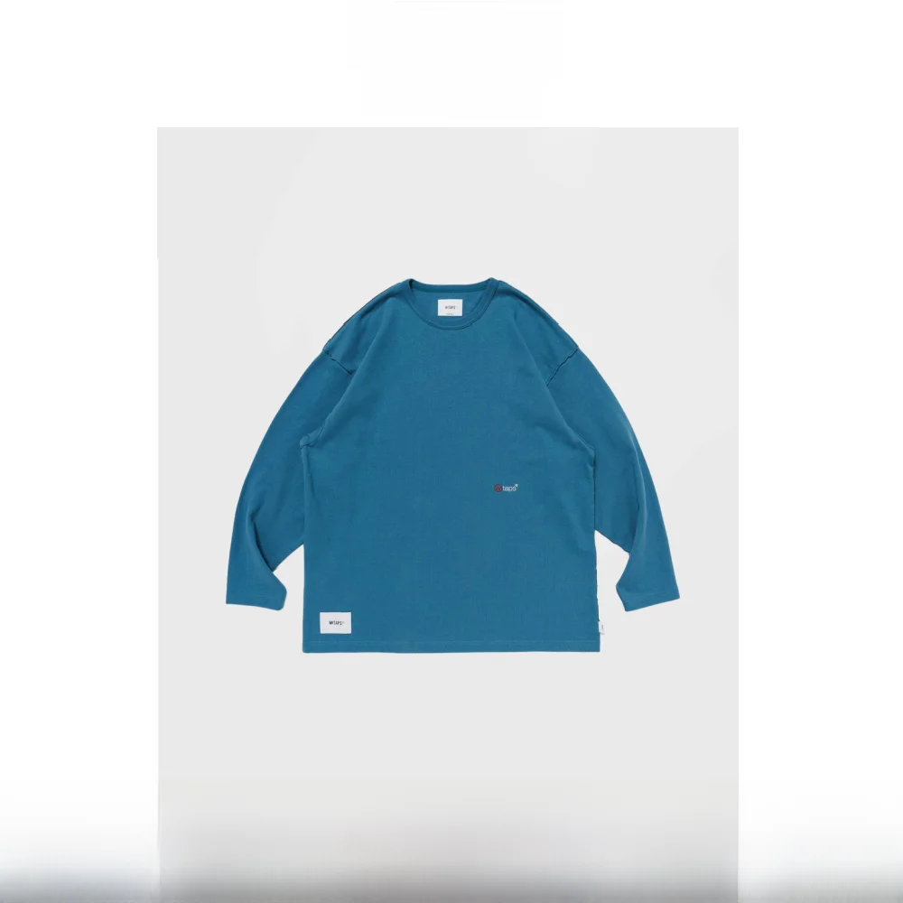 

Мужская футболка свободного кроя с длинным рукавом и круглым вырезом, с принтом, повседневная, базовая, для осеннего сезона, стандартной длины