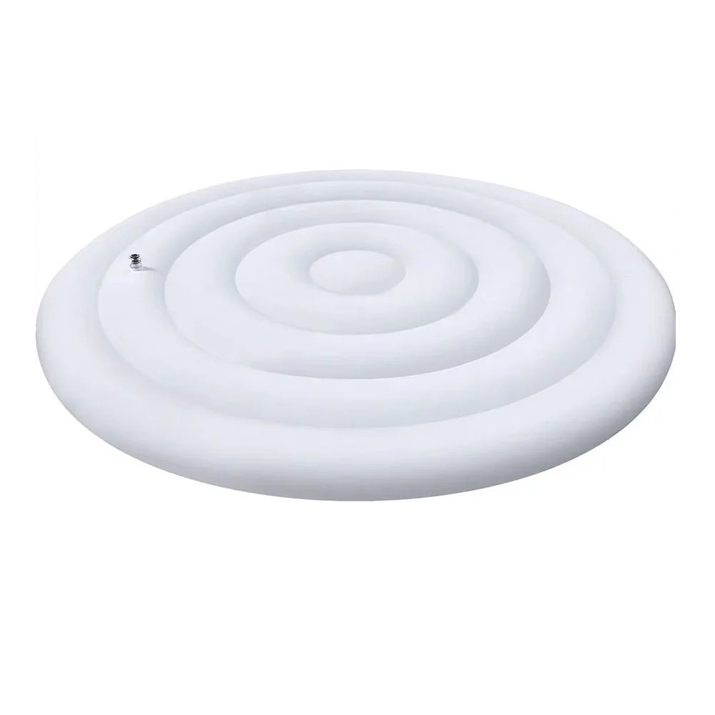 

Quick Inflate Cover Energy-Saving Cover 145cm Diameter Compatible With Round Bathtubs Easy Setup Process Minimizes Maintenance