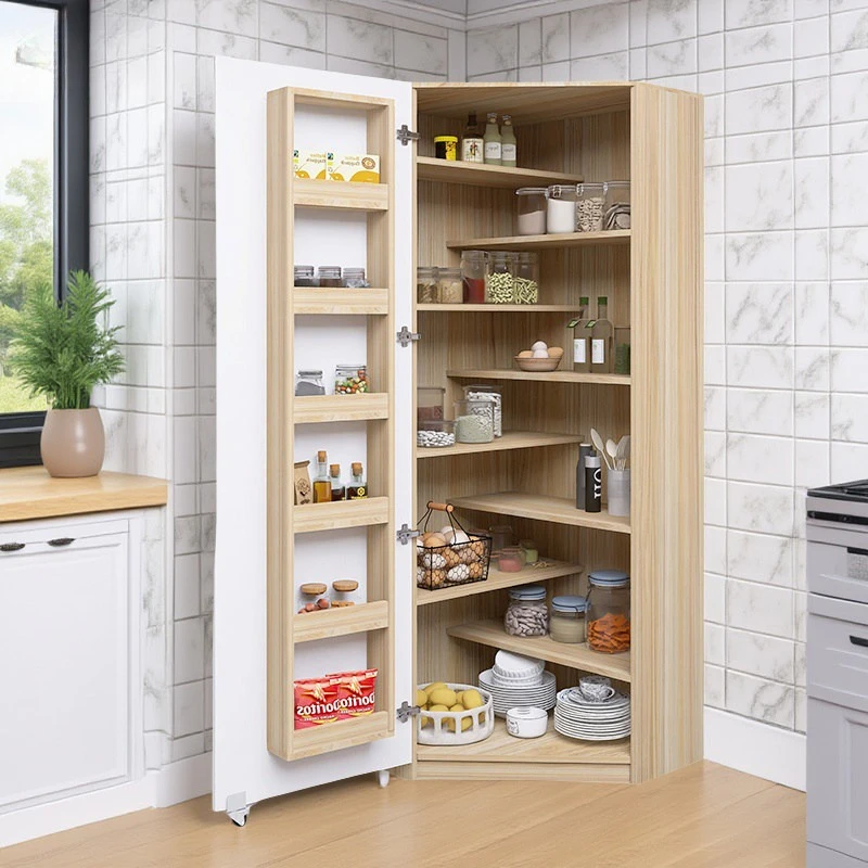 Small apartment living room corner wine cabinet can be 90 degrees side cabinet simple modern fir corner cabinet kitchen diamond