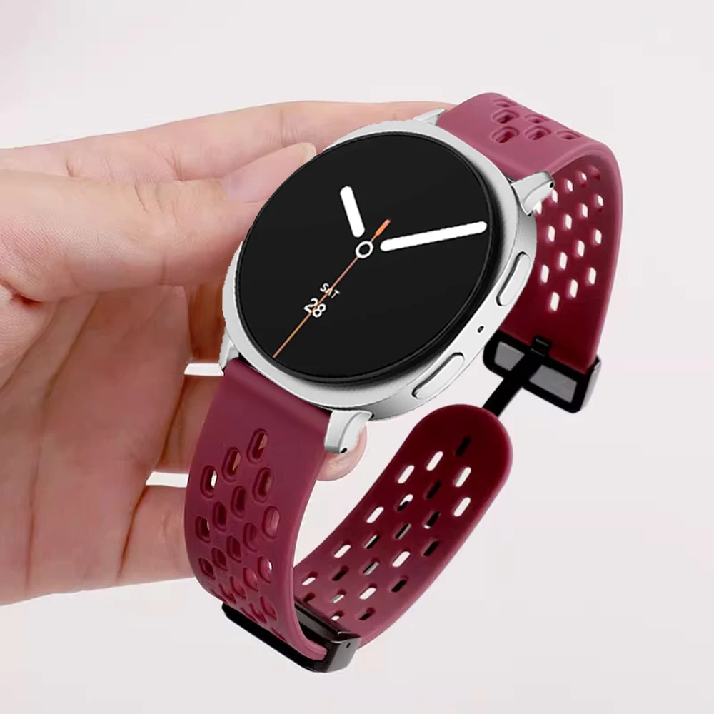 Polso magnetico per Samsung Galaxy watch 8 cinturino 44mm 40mm 8 classico 46mm campana braccialetto sportivo in silicone Correa Galaxy watch8 Band