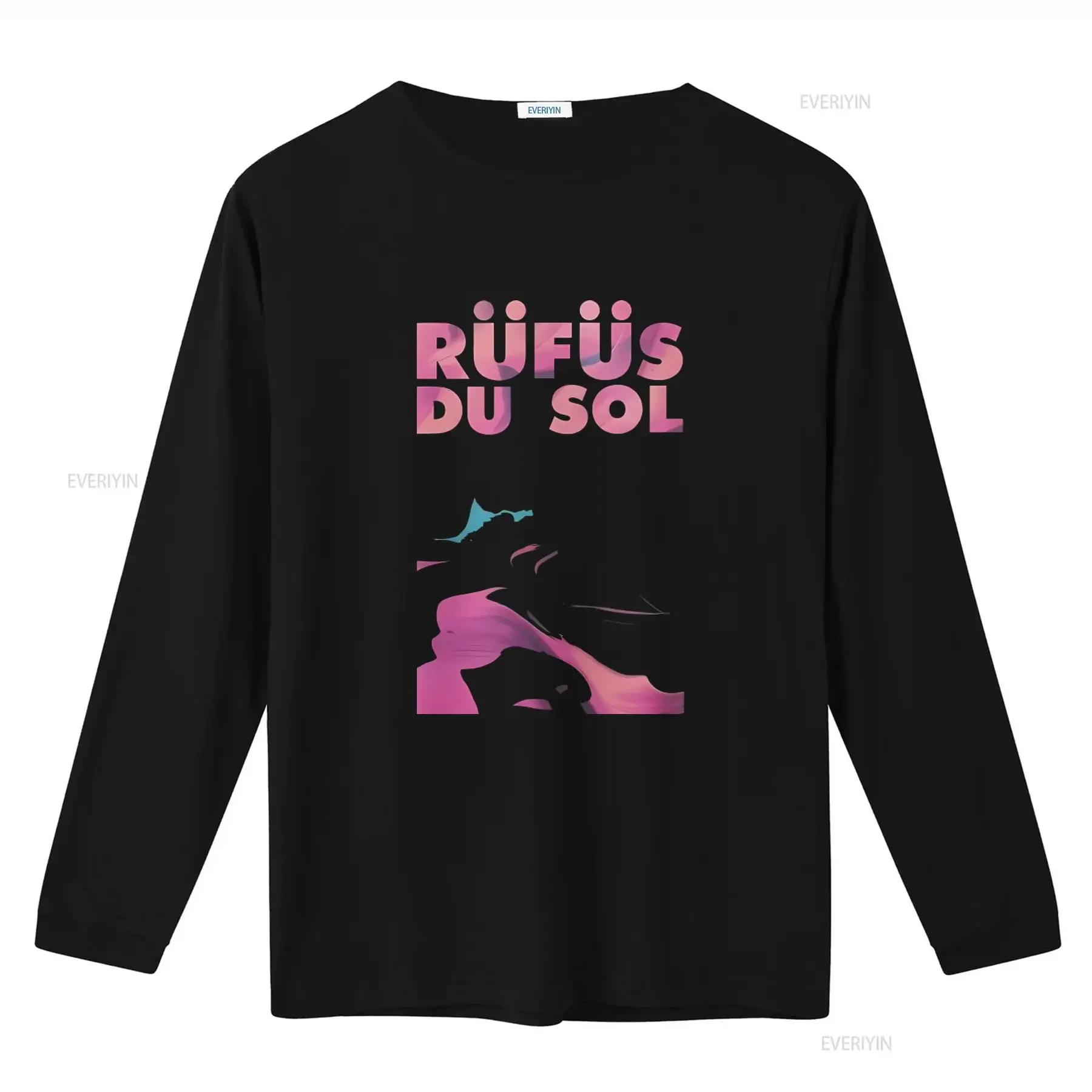Rufus Du Sol T shirt House Music Innerbloom Fashionable for Lovers vintage Washed Top For Everyday Wear Stylish