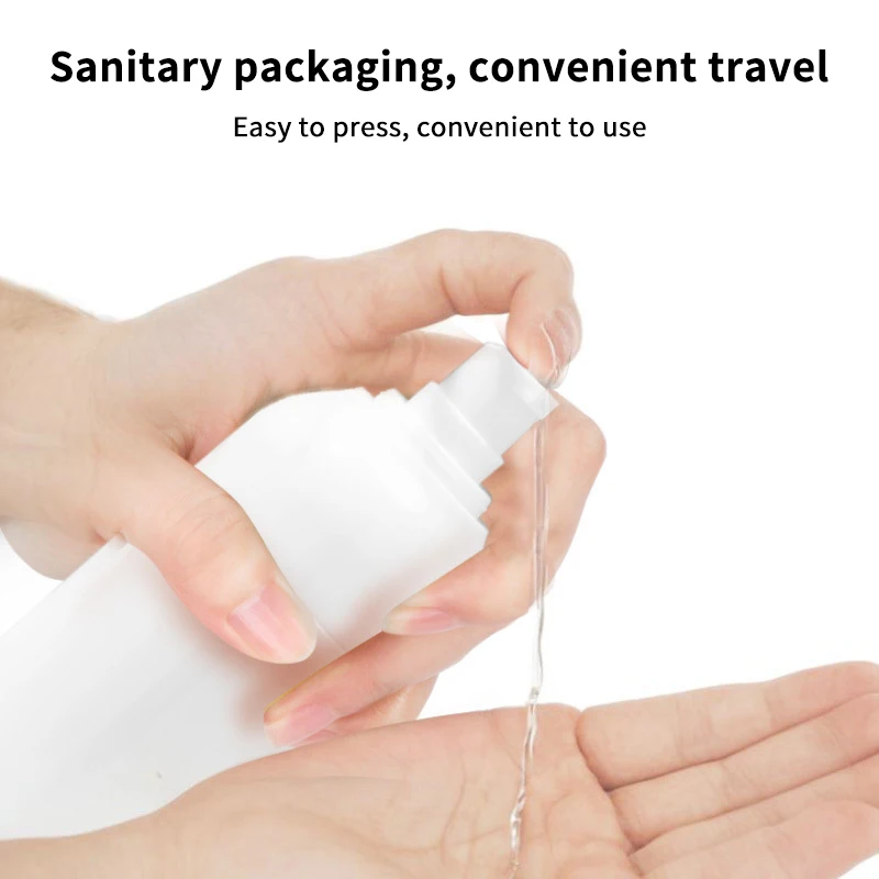 30/50/100 مللي البلاستيك كريم الشامبو زجاجة مضخة المحمولة إعادة الملء زجاجات محلول رذاذ الحاويات أدوات السفر زيت طبيعي
