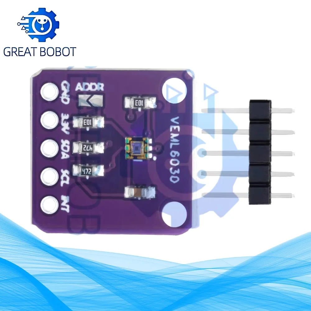 VEML6030 High-Precision Ambient Light Detection Module Light Intensity Measurement for DIY Electronics Projects