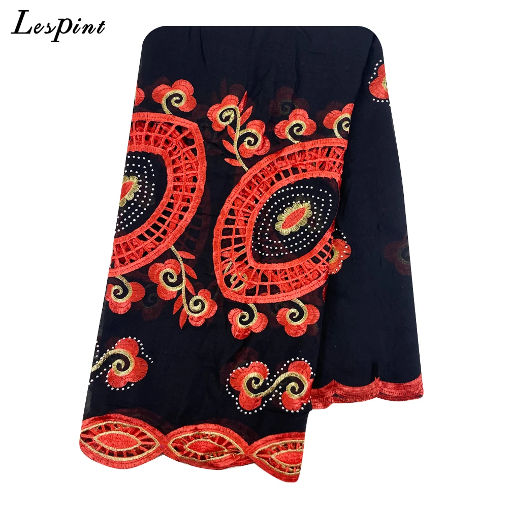 

African Women Scarf Shawl Ramadan Cotton Embroider Hijabs Muslim Fashion Headscarf Turkey Islam Shawl For Woman Arabic Les-041