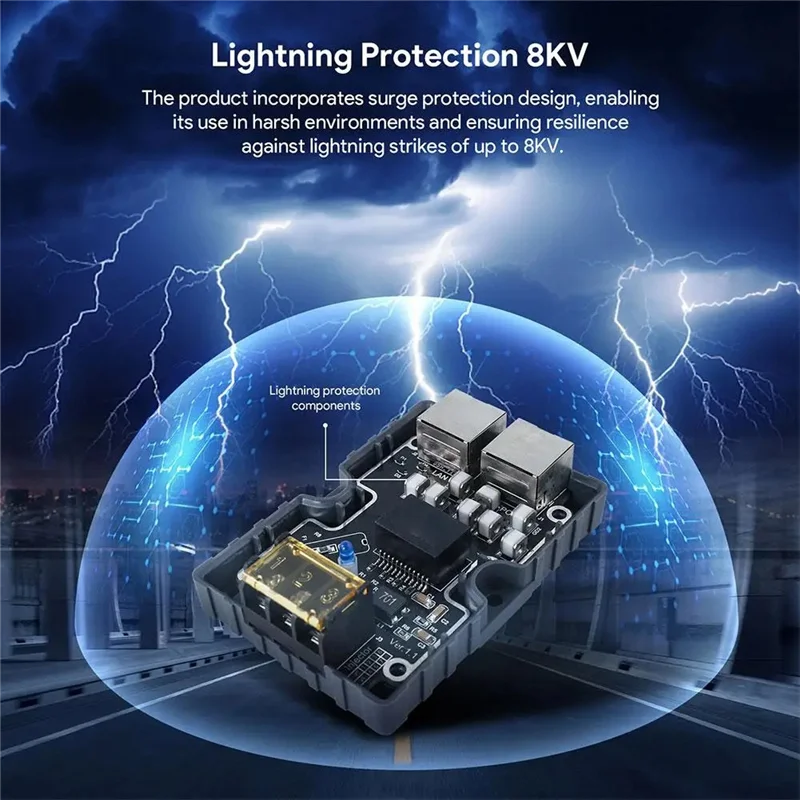 

Luckshopping For Starlink 150W Gige Poe Injector With Surge Protection And ESD Protection Guaranteed Optimal Power Distribution