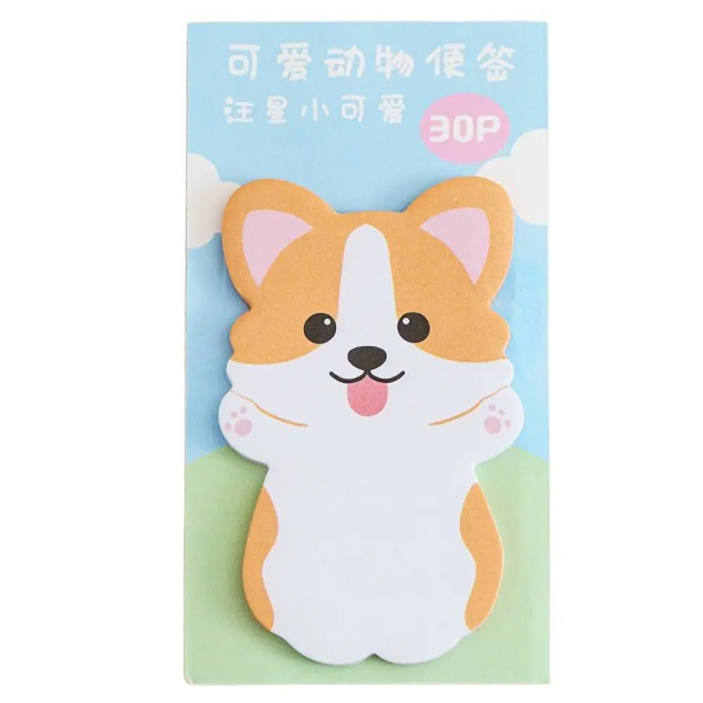 

Scrapbooking Cartoon Bear Animal Memo Pad Cat Sheep Sticky Notes Dog Penguin Message Paper School Supplies