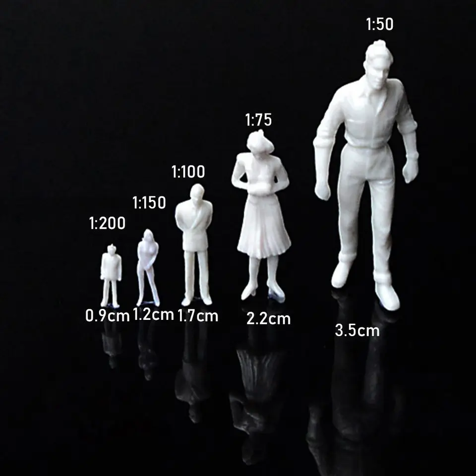 Personnage Maison De Poupee 14 Figurines Échelle 1:25 - Pour Maquettes Train, Architecture Personnage Maison De Poupee 14 Figurines Échelle 1:25 - Pour Maquettes Train, Architecture