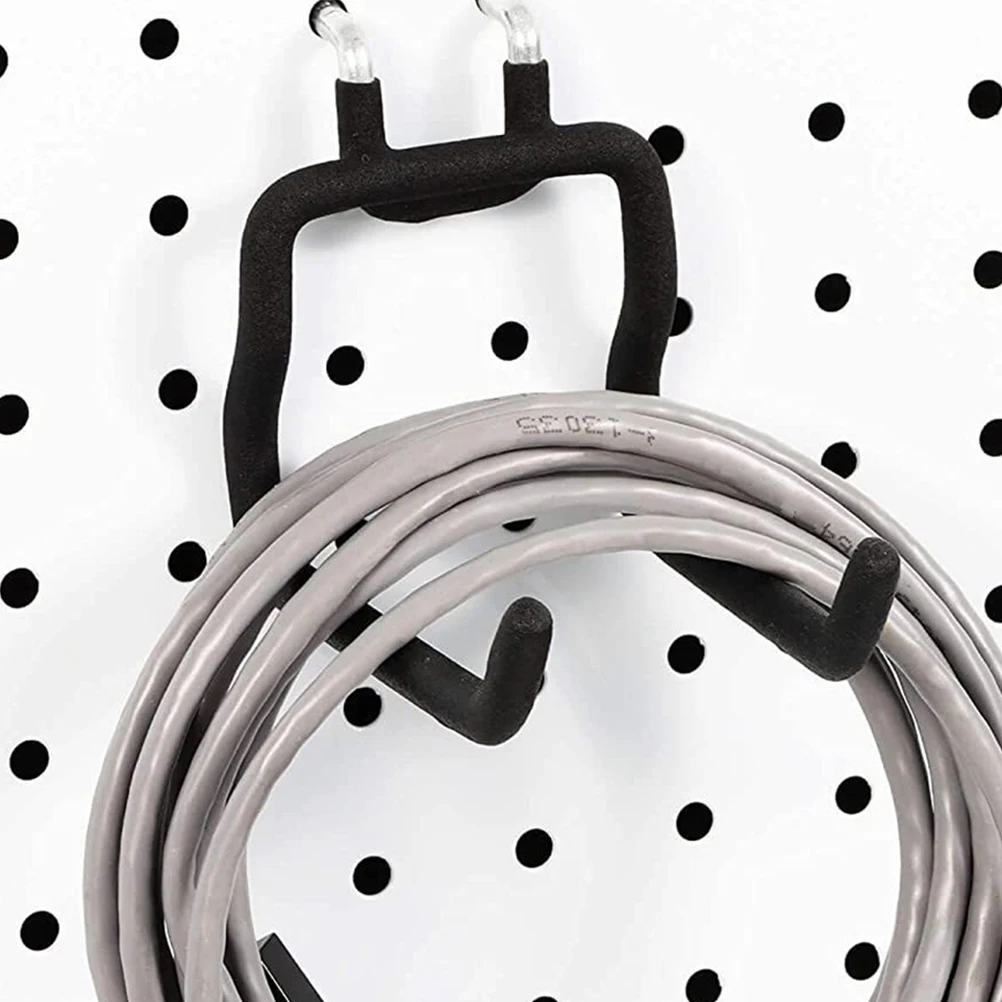 

4Pcs Pegboard Hooks Organizer Set Universal Garage Tool Holders for Drills Pliers Heavy Duty Pegboard Hooks Garage Organizer