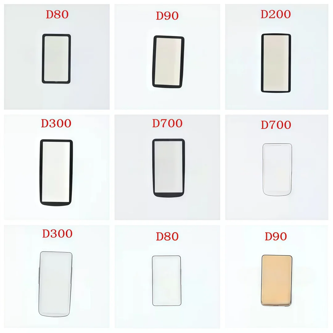 New Top LCD Screen Protector Glass Lens Repair Part For Nikon D80 D90 D200 D300 D700 Camera
