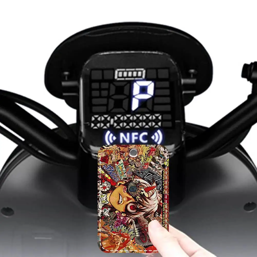 Japanese Anime G-Gachiakuta Keychain With Access Card Holder, Bus Pass & Meal Card ID Bank Card Protective Case For Security