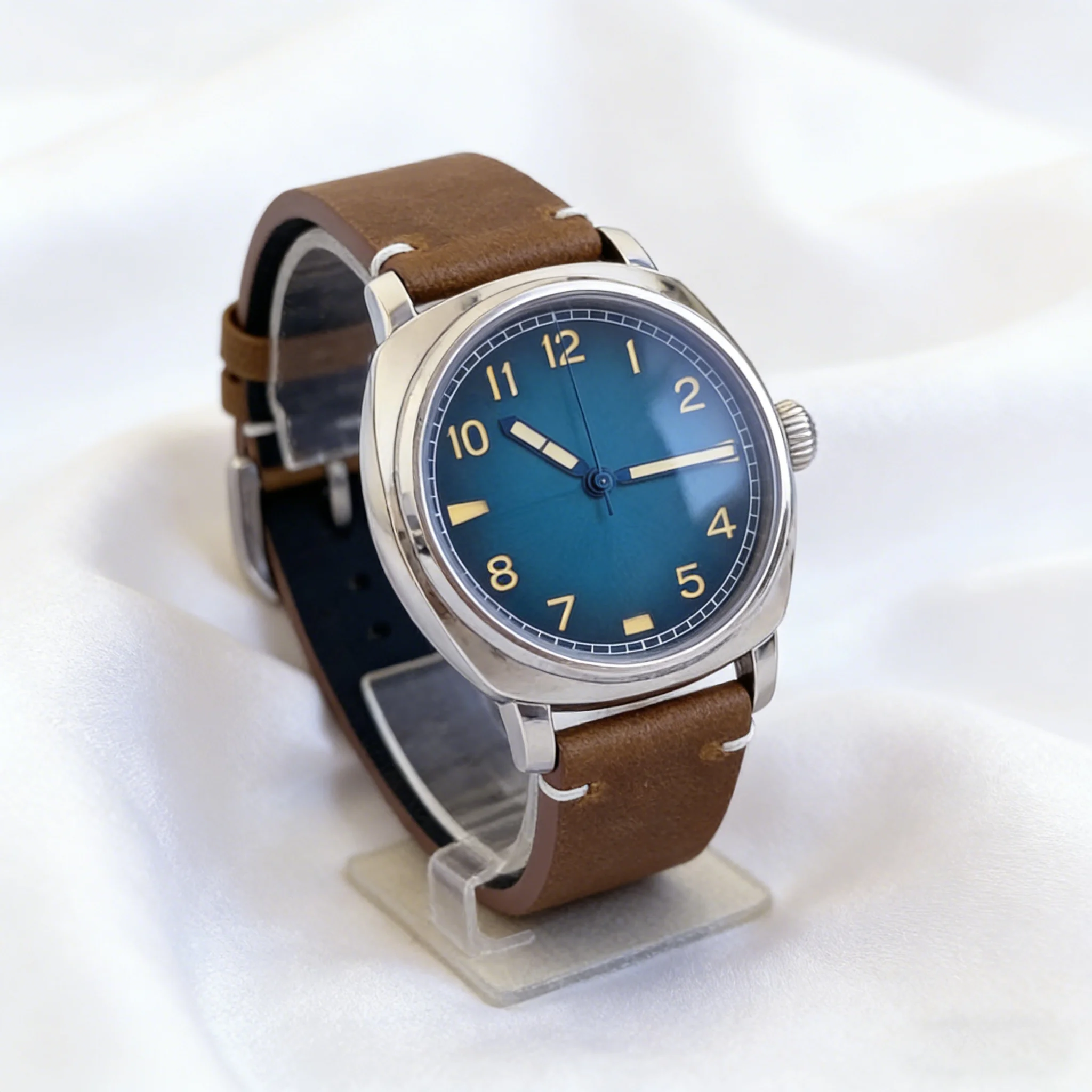 

Tandorio 20ATM Blue California Dial 42mm Retro Diver Automatic Men's Watches PT5000 Miyota 8215 Mechanical Watch Sapphire Glass