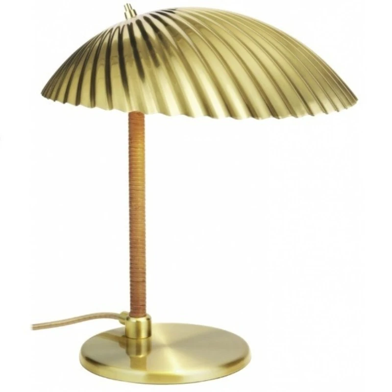 Shell brass table lamp, desk, bedside, bedside high-end ambient light