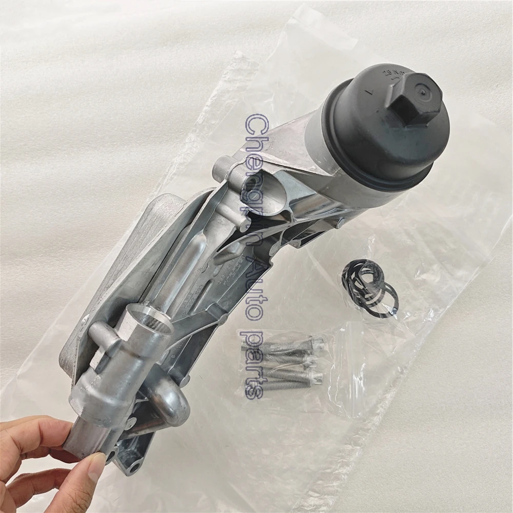 Engine Oil Cooler /Filter Assembly OEM# 12992593 55355603 55571687 ORIGINAL For Chevrolet Cruze Sonic Aveo G3 Vauxhall Astra