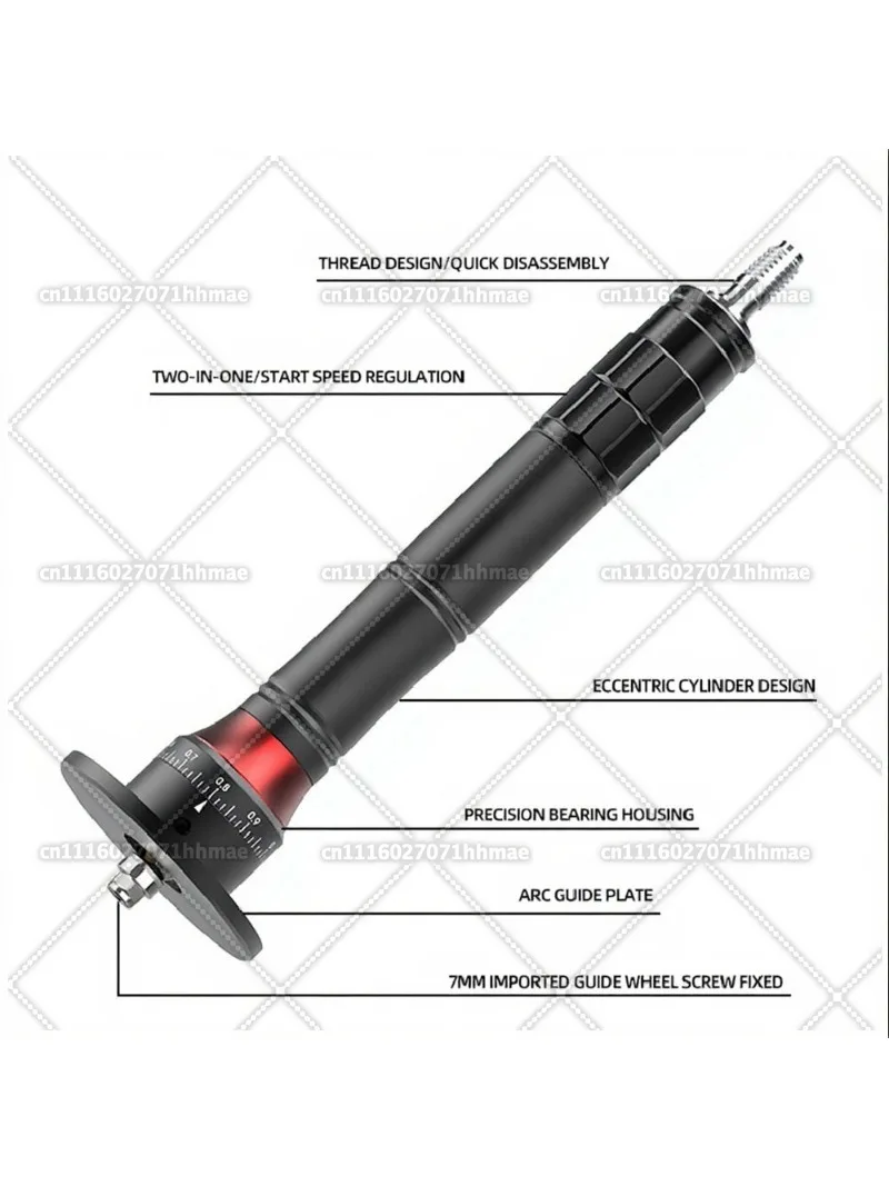 0.1~0.9mm Mini Pneumatic Chamfering Machine 45 Degree Portable Arc Curve, Straight Beveling Trimming Machine for Metal Deburring