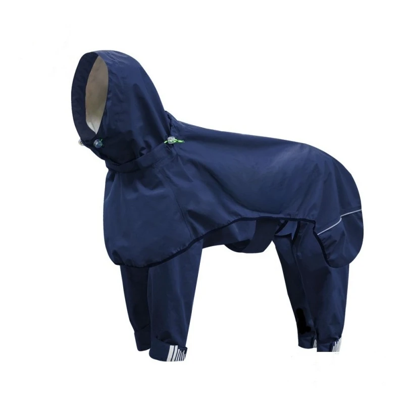 

Dog Raincoat All-inclusive Four-legged Waterproof Poncho High-quality Waterproof Strip Does Not Block The Line Of Sight Pet