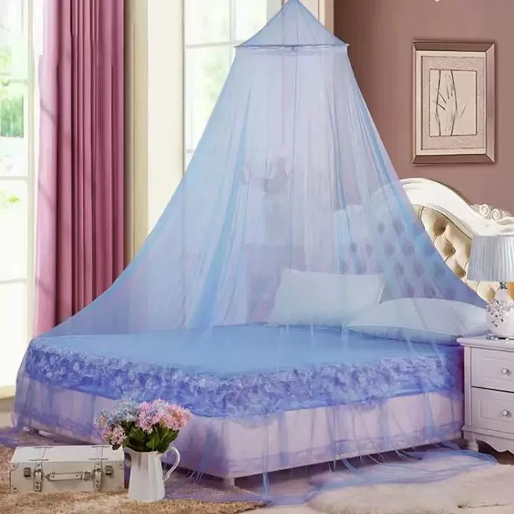 Installation-free Ceiling Dome Mosquito Net Encrypted Princess Wind Landing Court Mosquito Net Mantle Does Not Contain Hooks