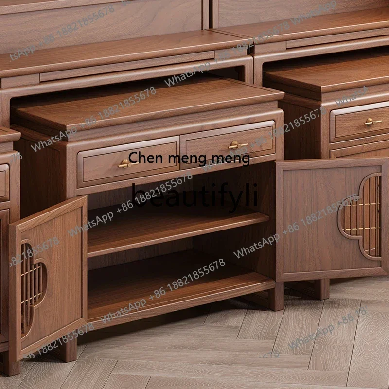 블랙 월넛 신형 중국식 향꽂이 가정용 원목 향꽂이 불상용 향꽂이 중앙 홀 테이블용