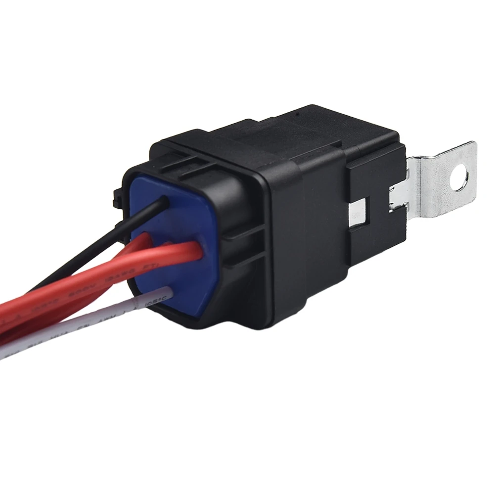 Relay Set Automotive Relay 5-Pin Cables For Powering for Off Road Lights Marine Auto for fan Relay Kit Sockets