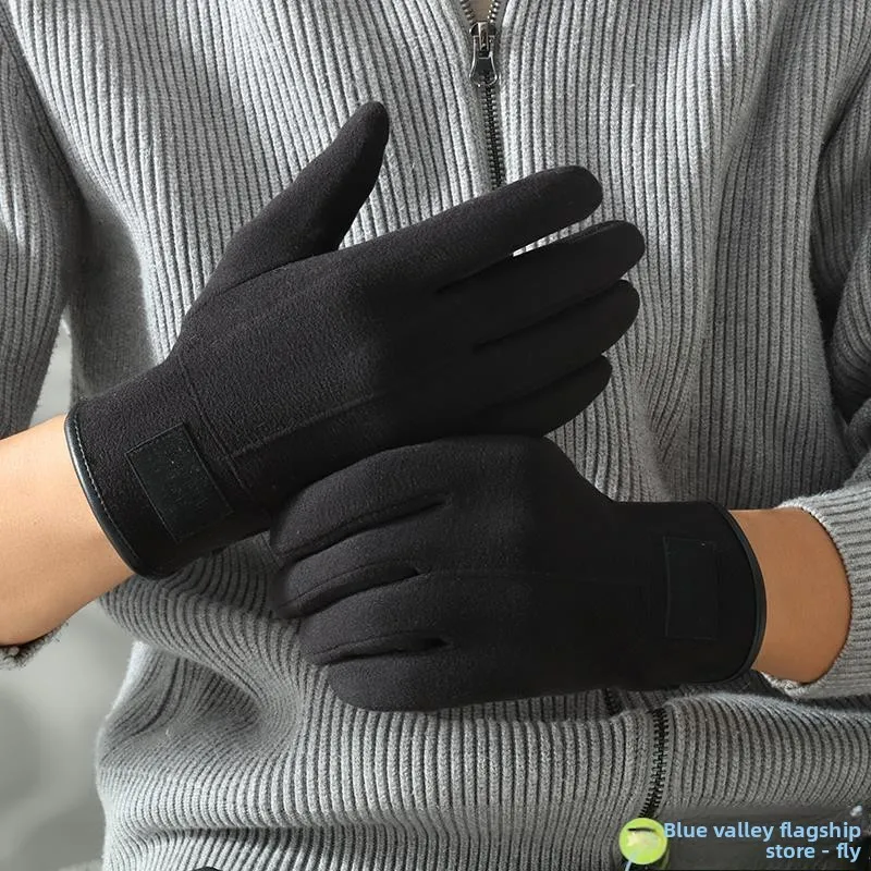 

Зимние велосипедные перчатки Thiened Fce для мужчин, сенсорные, ветрозащитные, для вождения автомобиля, для активного отдыха, морозостойкие