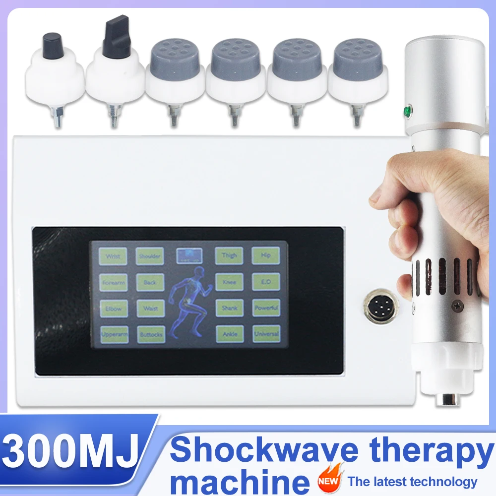 

Hot Sale Professional Shock Wave Therapy Machine For ED Treatment And Knee Pain Relief Physiotherapy 300MJ Shockwave Massager