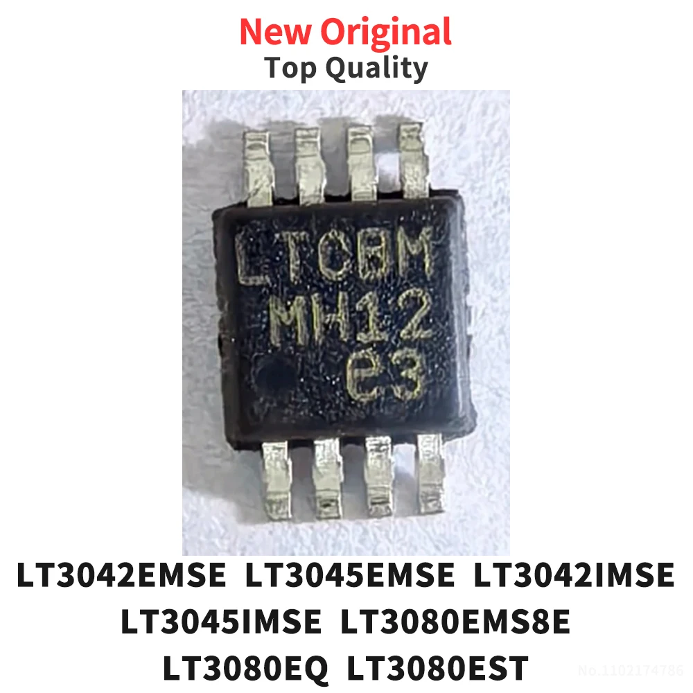 (1 Piece) LT3042EMSE LT3045EMSE LT3042IMSE LT3045IMSE LT3080EMS8E LT3080EQ LT3080EST SOP New Original