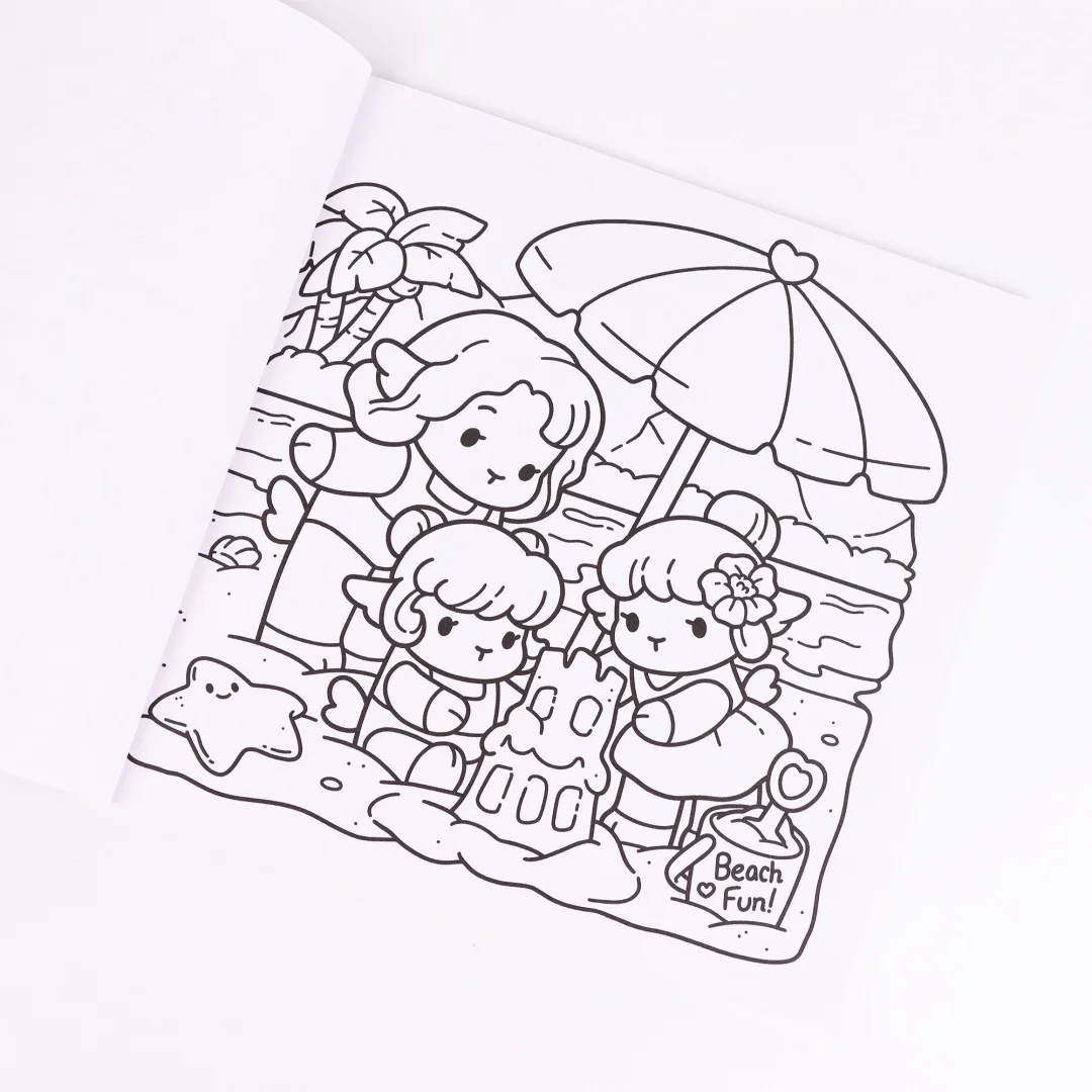 Przytulne Hawaje |   Puzzle Antystresowe |   Książka do kolorowania dla dorosłych |   Zawiera strony z uroczymi scenkami z zwierzętami |   Wykwintny wzór |   Cl to