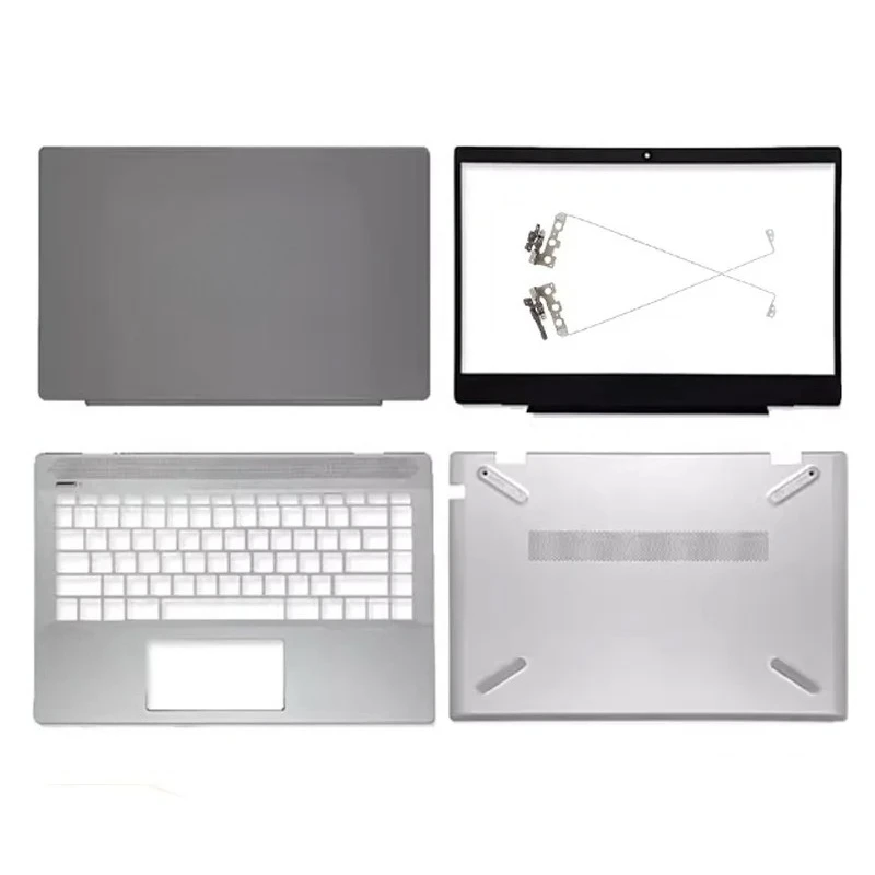 Housings For HP 14-CE TPN-Q207 Rear Lid LCD Back Cover Front Bezel Hinges Palmrest Bottom Case L19174-001 L19181-001 L19190-031