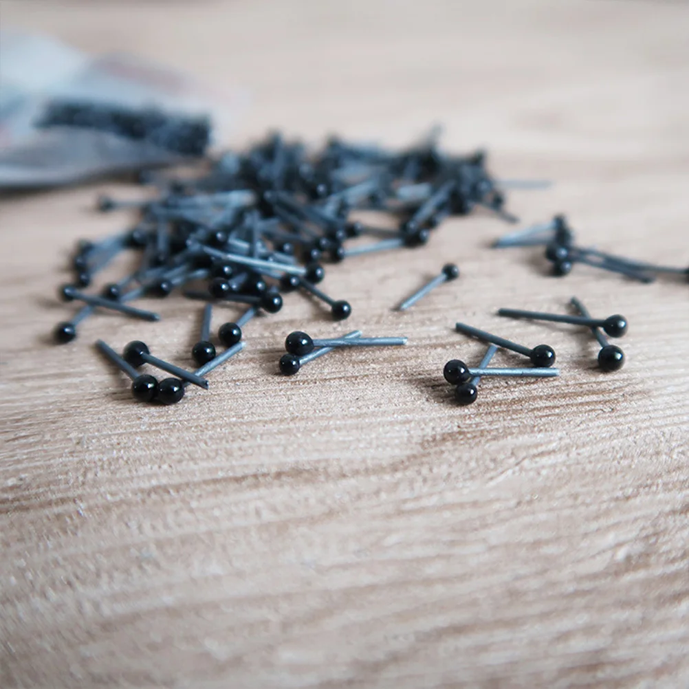 1000 Paar schwarze Sicherheitsaugen aus Kunststoff, 5 mm, für DIY-Tierhandwerk, Scrapbooking, Kunstprojekte, kreative Bastelmaterialien