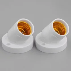 1pc Rotatable E27 Bulb Holder Modern Wall Lamps Sconces 45 Degrees Rotation Wall Lights Decor For Bar Restaurant Home