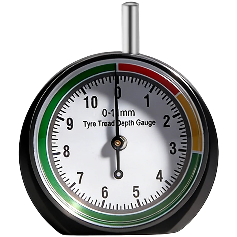 For Automotive Tire Tread Depth Gauge in Zinc Alloy Material with Precise 0-11mm Scale for Routine Safety Checks