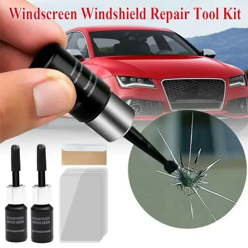 Car Windshield Cracked Repair Glue DIY Glass Nano Repair Tool Windscreen Scratch Crack Restore Glass Curing Glue Car Accessories