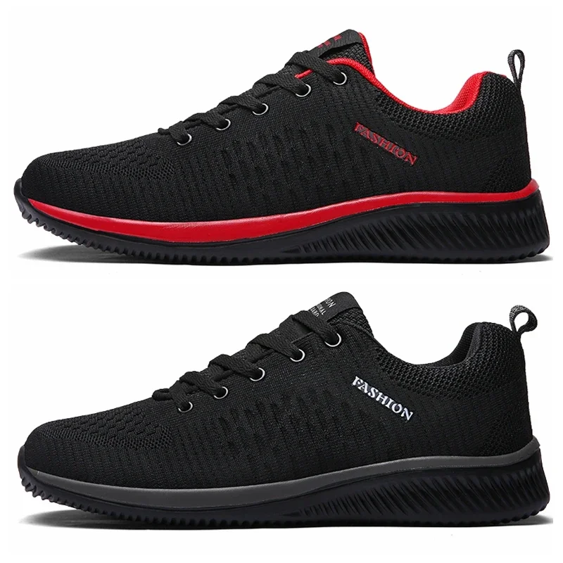 

Shoes for Men Summer Mesh Men Sneakers Lace Up Low Top Hollow Footwear Breathable Sale Sport Trainers Zapatillas Hombre