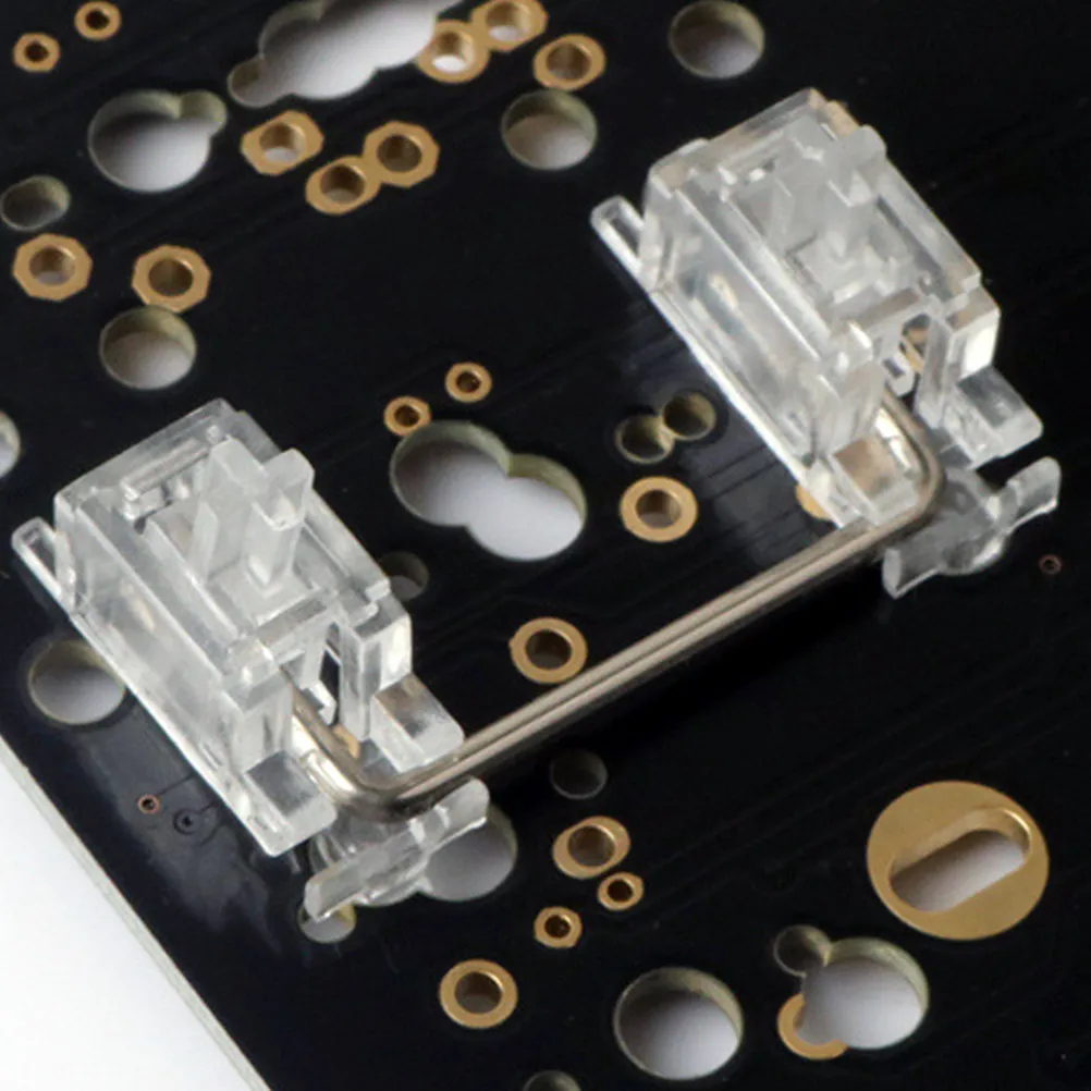 1Set Keyboard Mount Plate Stabilizer Kit 6.25u 2U Satellite Shaft Mechanical Keyboard DIY Accessory Large Keycap