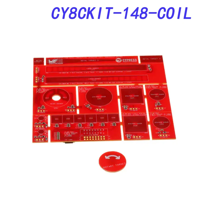 

CY8CKIT-148-COIL - Proximity, Inductive Sensor Evaluation Board