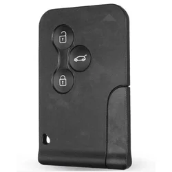 3 Button Smart Key Card 433Mhz ID46 PCF7943 Chip For Renault Megane 2 3 Scenic Grand Clio 2003-2008 Remote Keyless Go Car Key