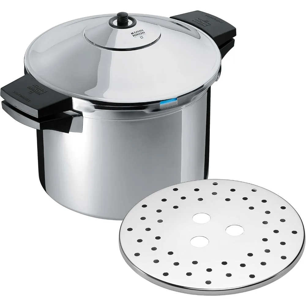 Duromatic Stainless-Steel Stockpot Pressure Cooker - 8.5-Qt