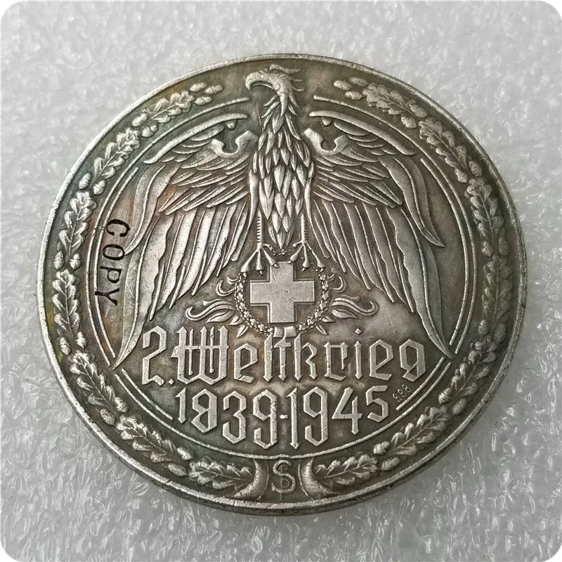 1945 German Commemorative Copy Coin Challenge Pocket Coins Christmas Gifts